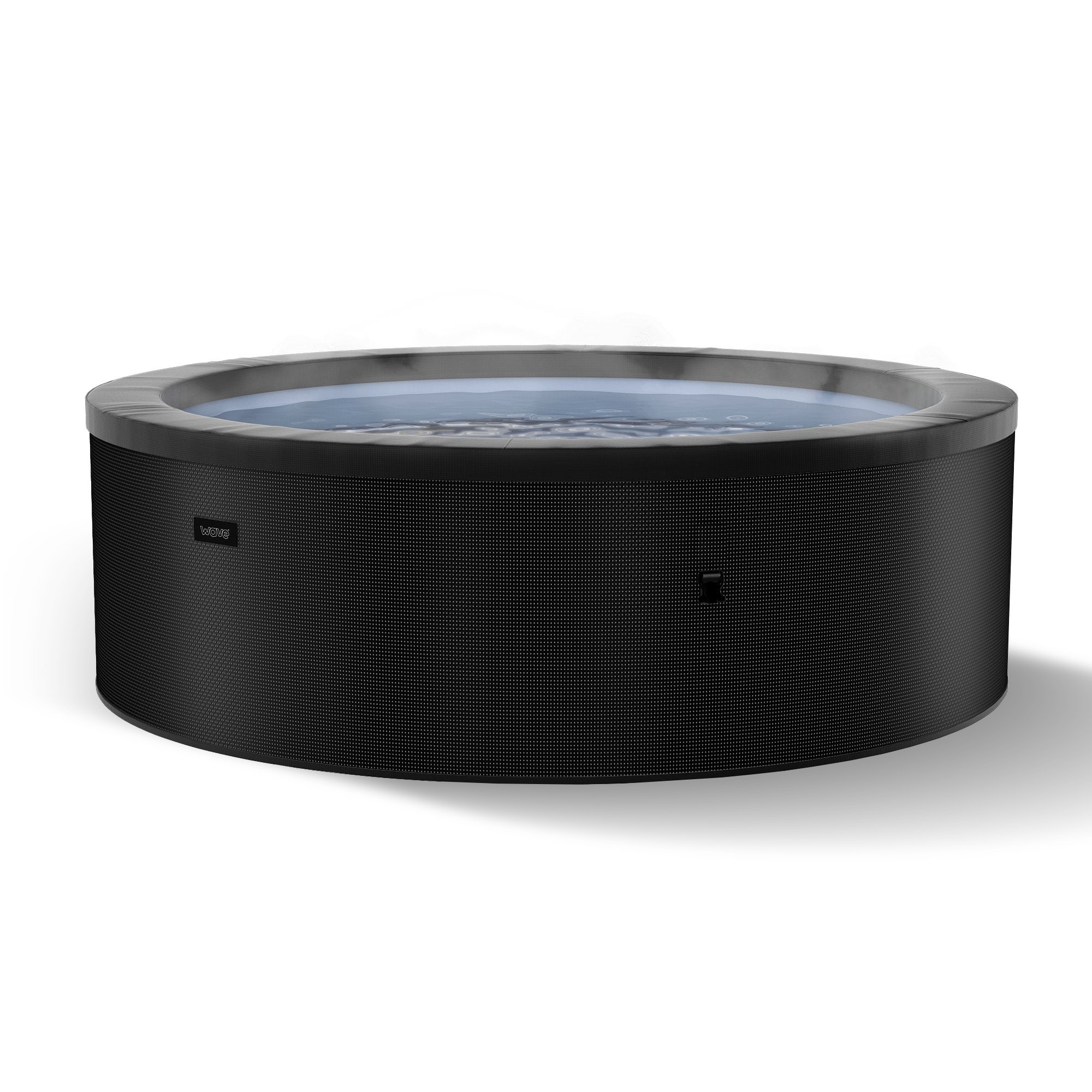 Wave Tahoe 4-Person Eco Foam Hot Tub with Integrated Heater - Charcoal Black