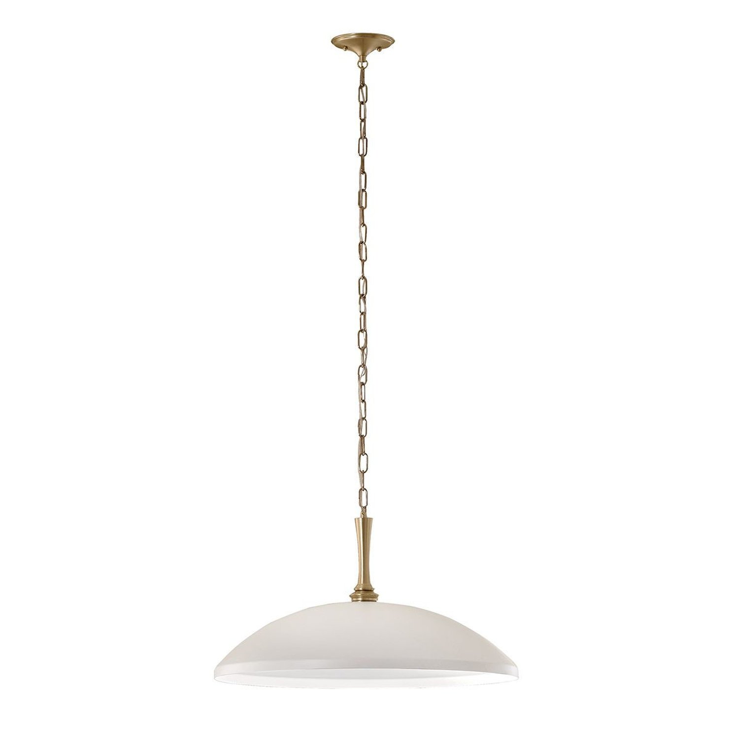 Elstead Kichler Dome Pendant Light - White