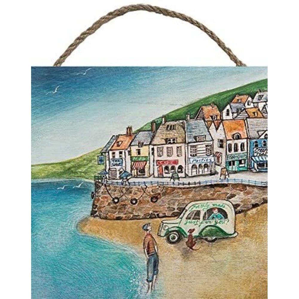Joe Ramm Cornish Wooden Plaque