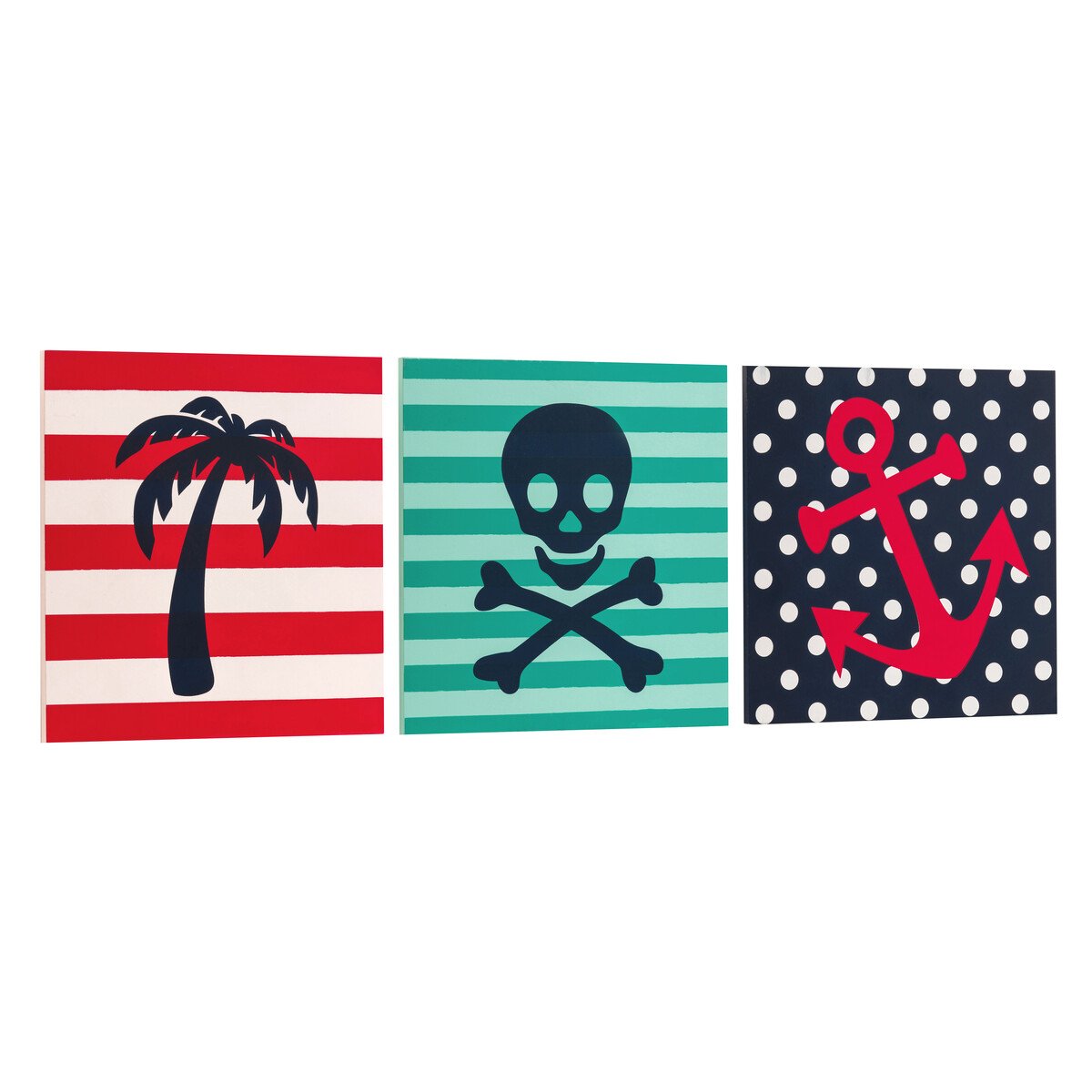 Orsina Pirate 3 Wall Plaque - Multicoloured