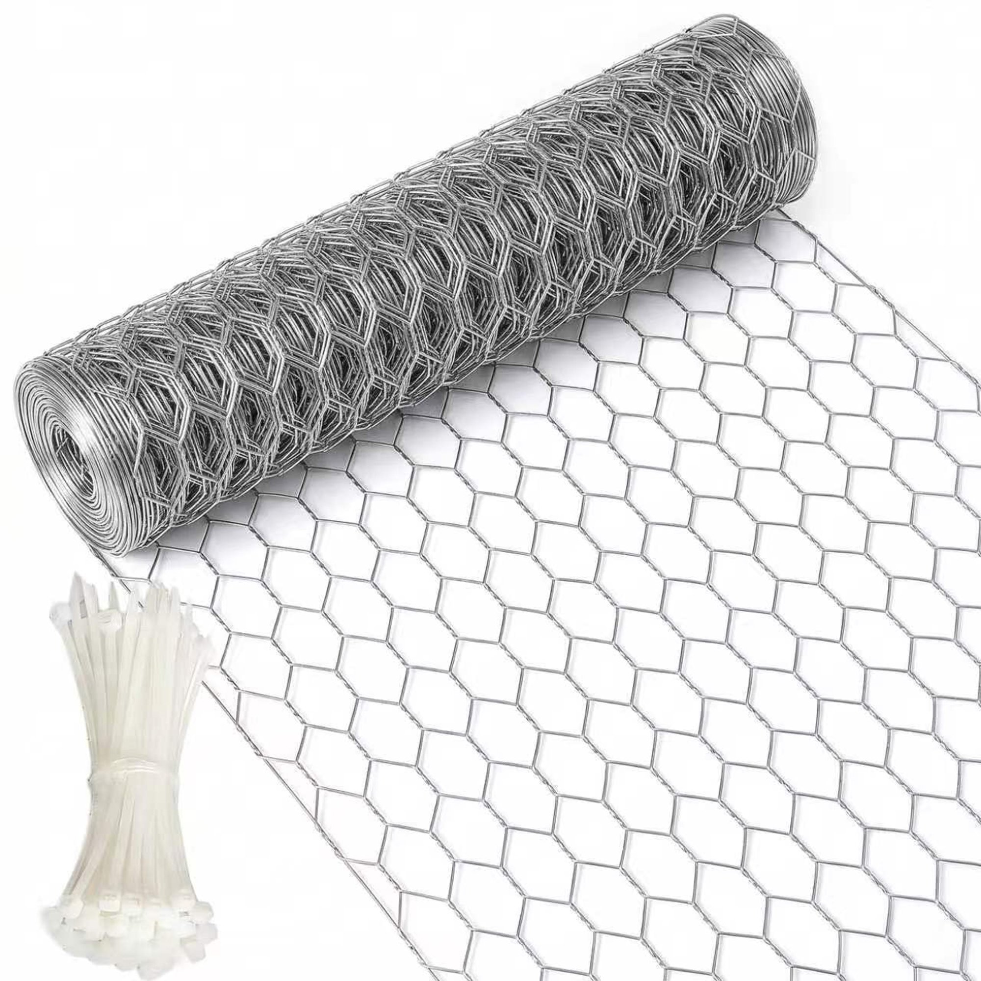 Vivo Technologies Chicken Wire Mesh Fence Plant Support - 40cm x 10m
