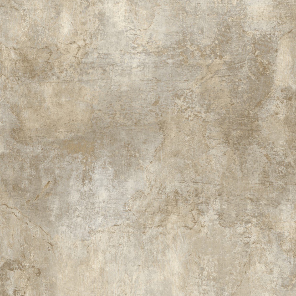 Grandeco Paul Moneypenny Castello Plaster Patina Wallpaper - Taupe