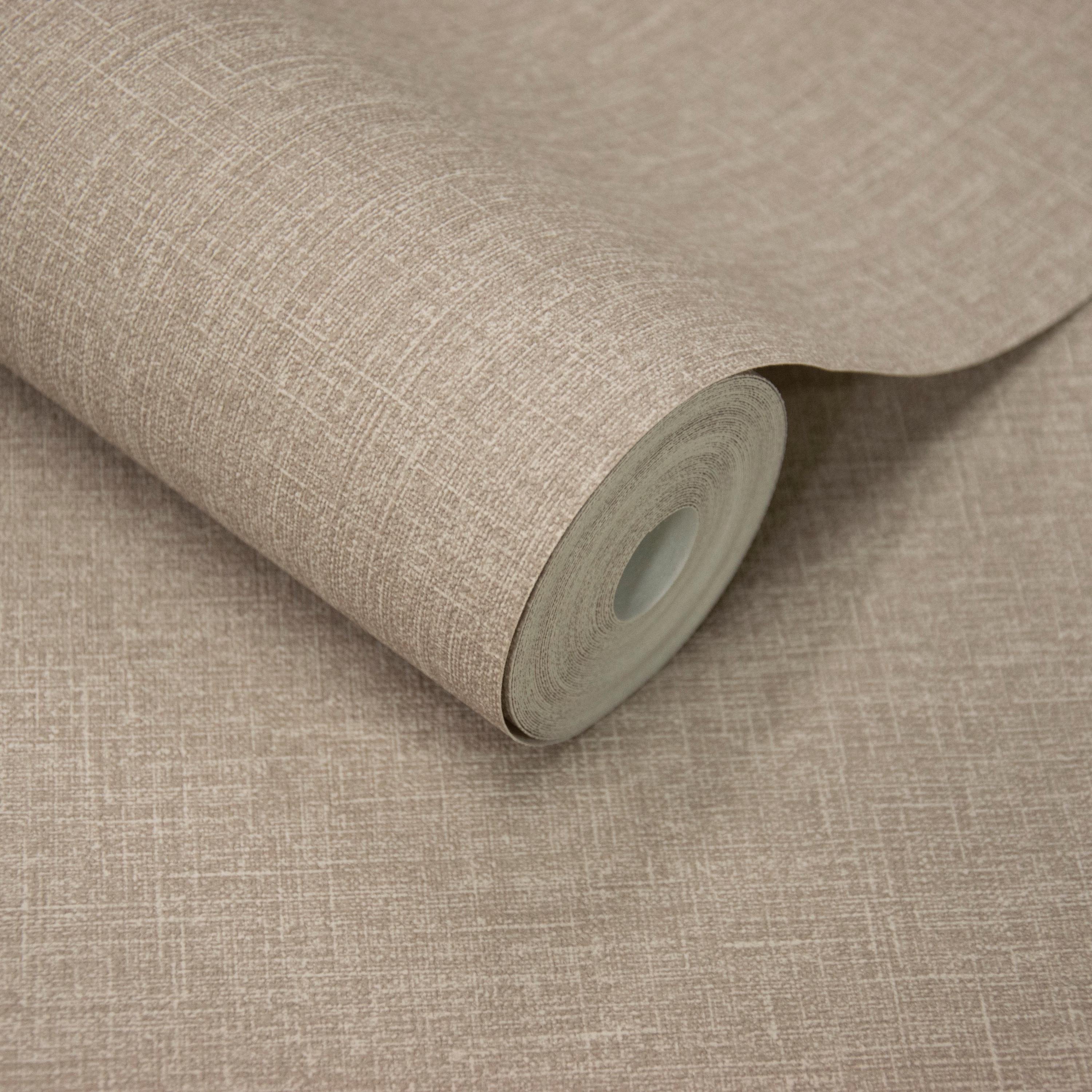 Grandeco Boutique Pure Protect Cirrus Textured Antibacterial Wallpaper - Mocha