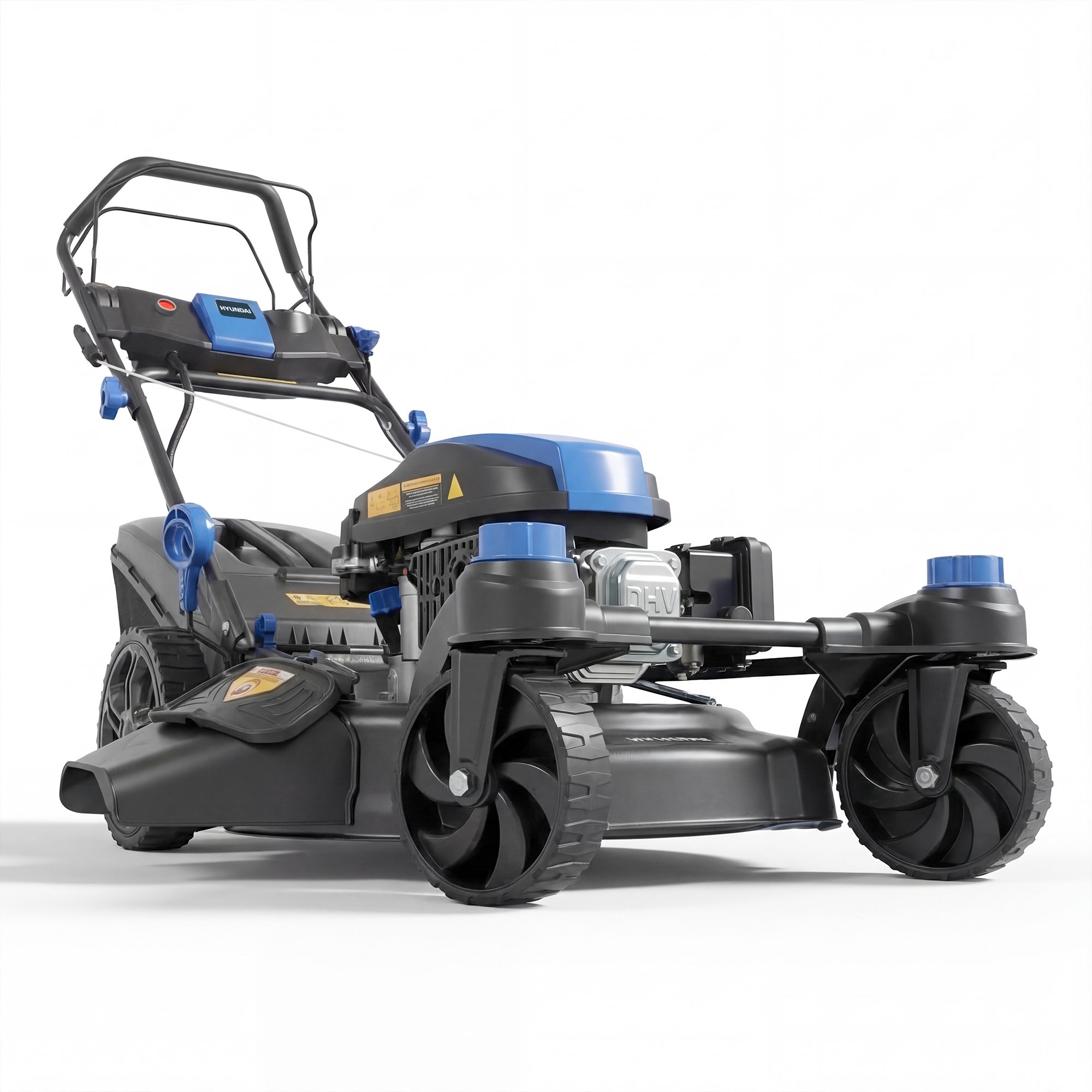 Hyundai 196cc Self-Propelled Electric Start Petrol Lawn mower - 51cm