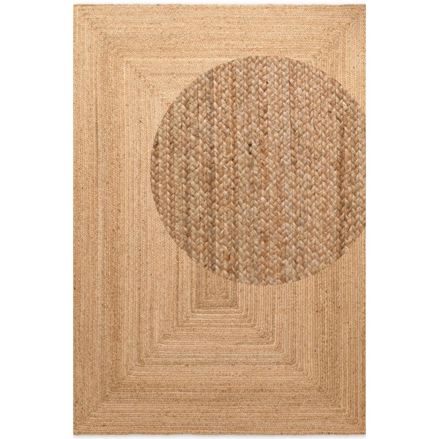 Hanse Home Brown Sharmila Natural Fibre Reversible Rug - 60 x 90cm