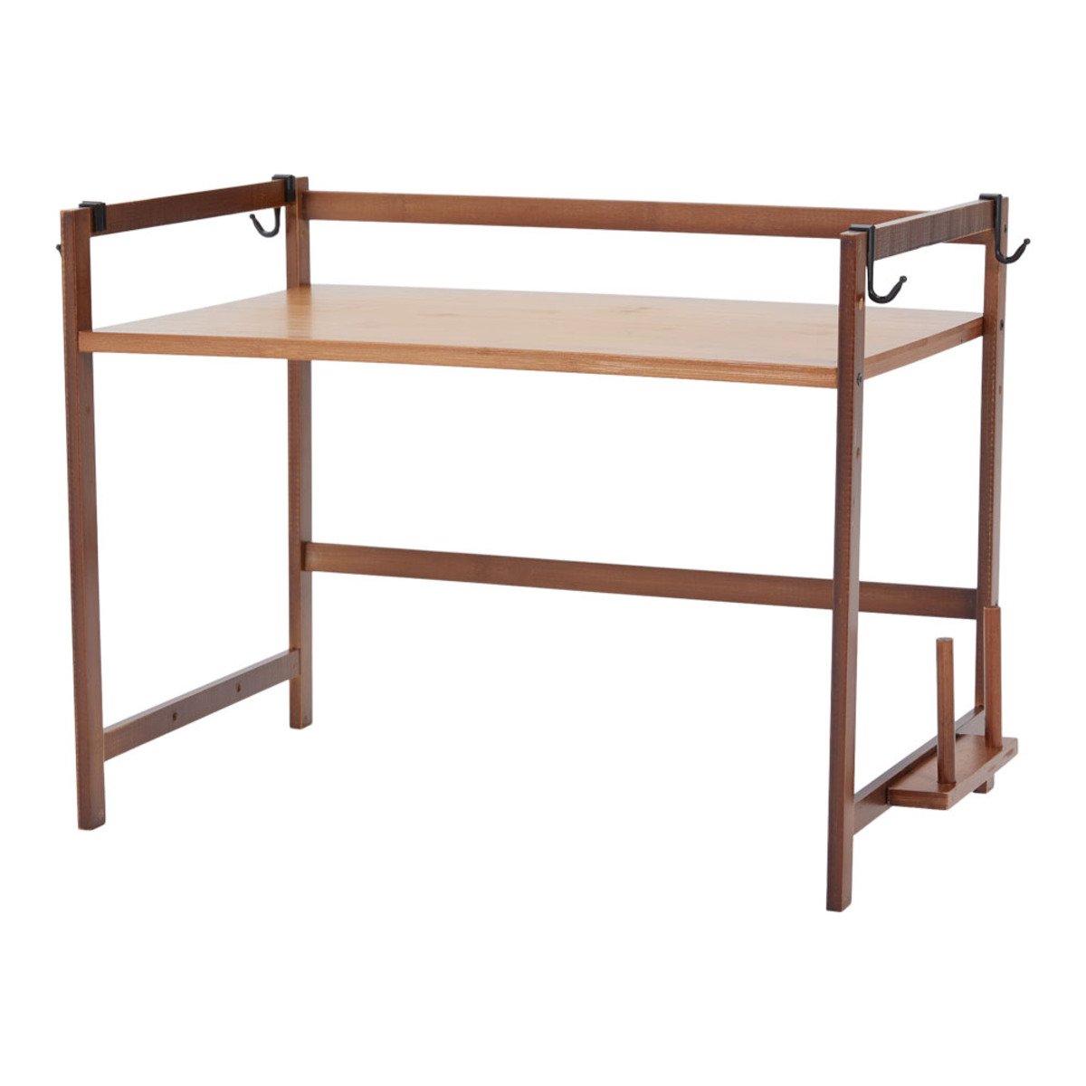 Living and Home Wooden Spice Rack - Brown