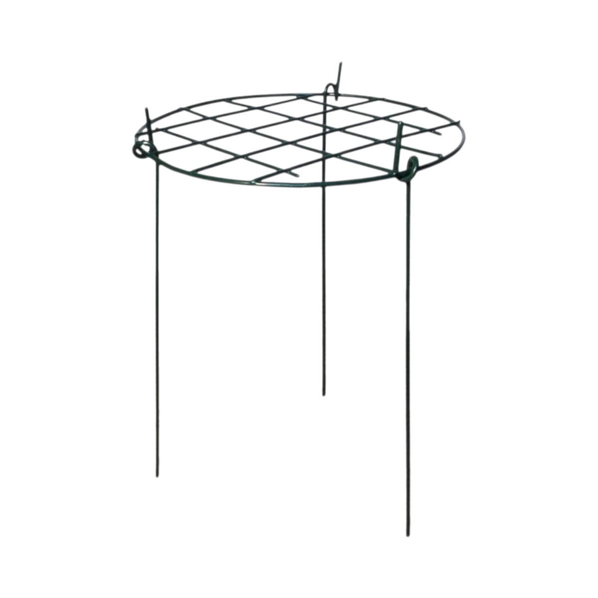 Garden Pride Pack of 3 Grow Through 20" Round Plant Supports - Green