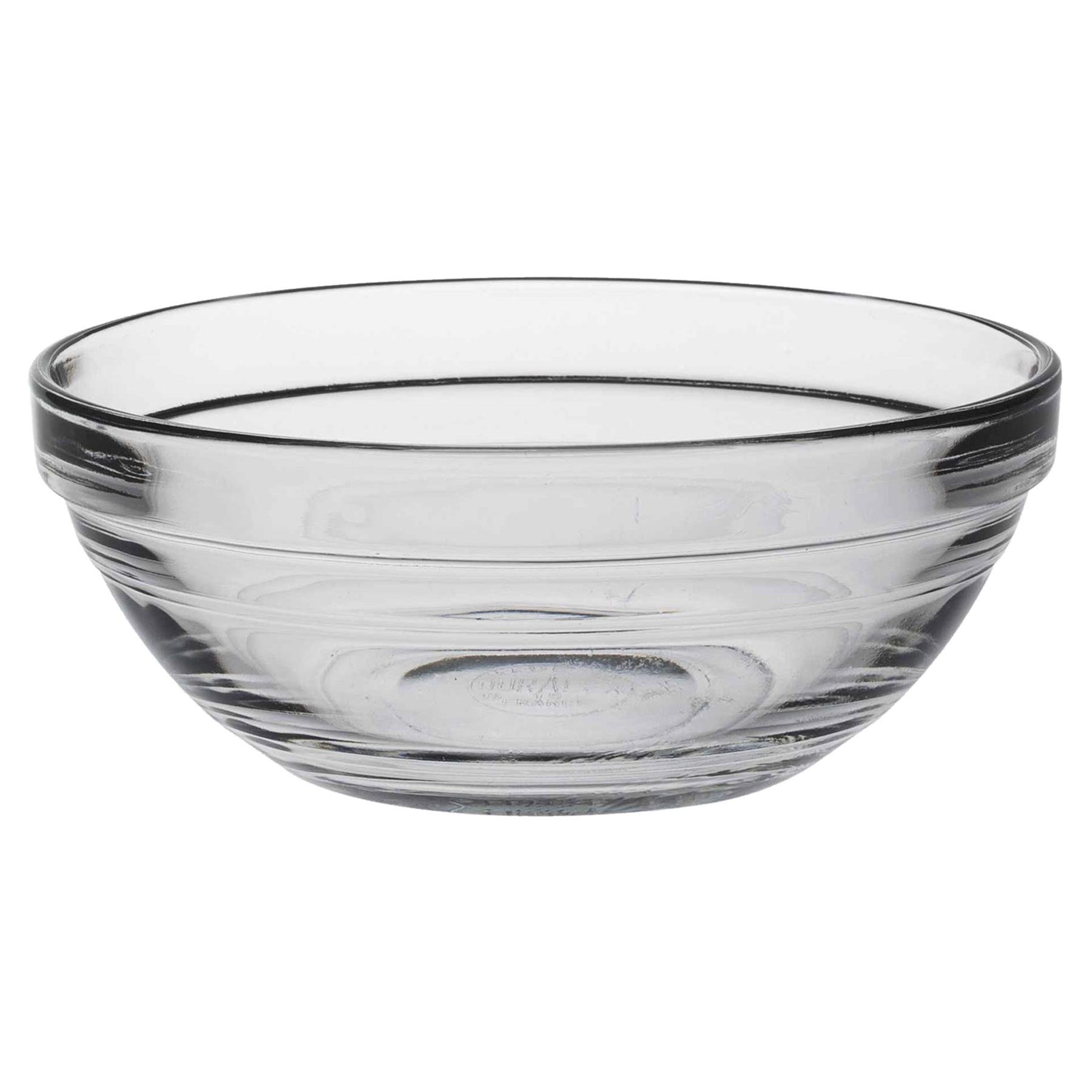 Duralex Lys Stacking 12cm Glass Cooking Food Bowl