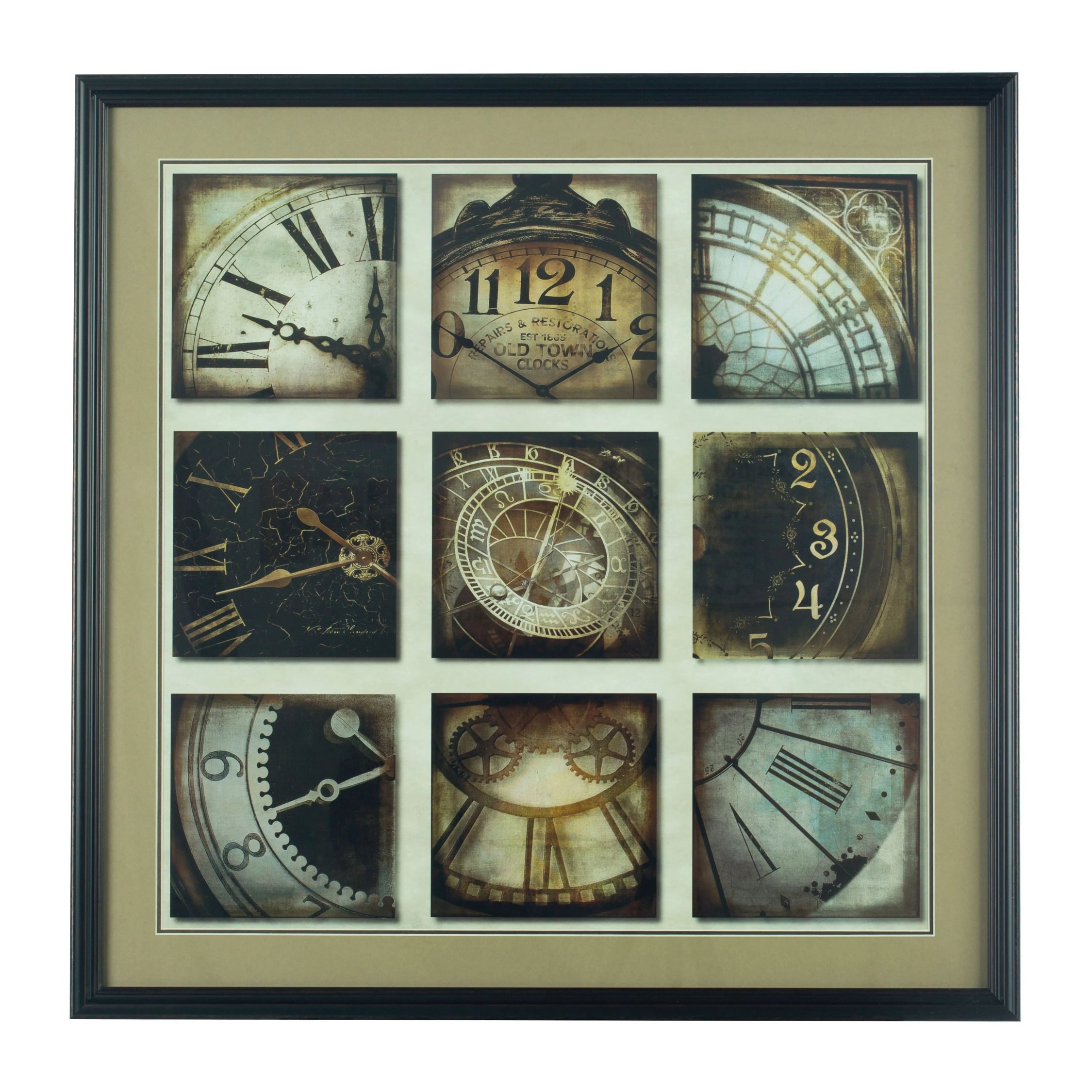 Orsina Framed Time Has Come Wall Art