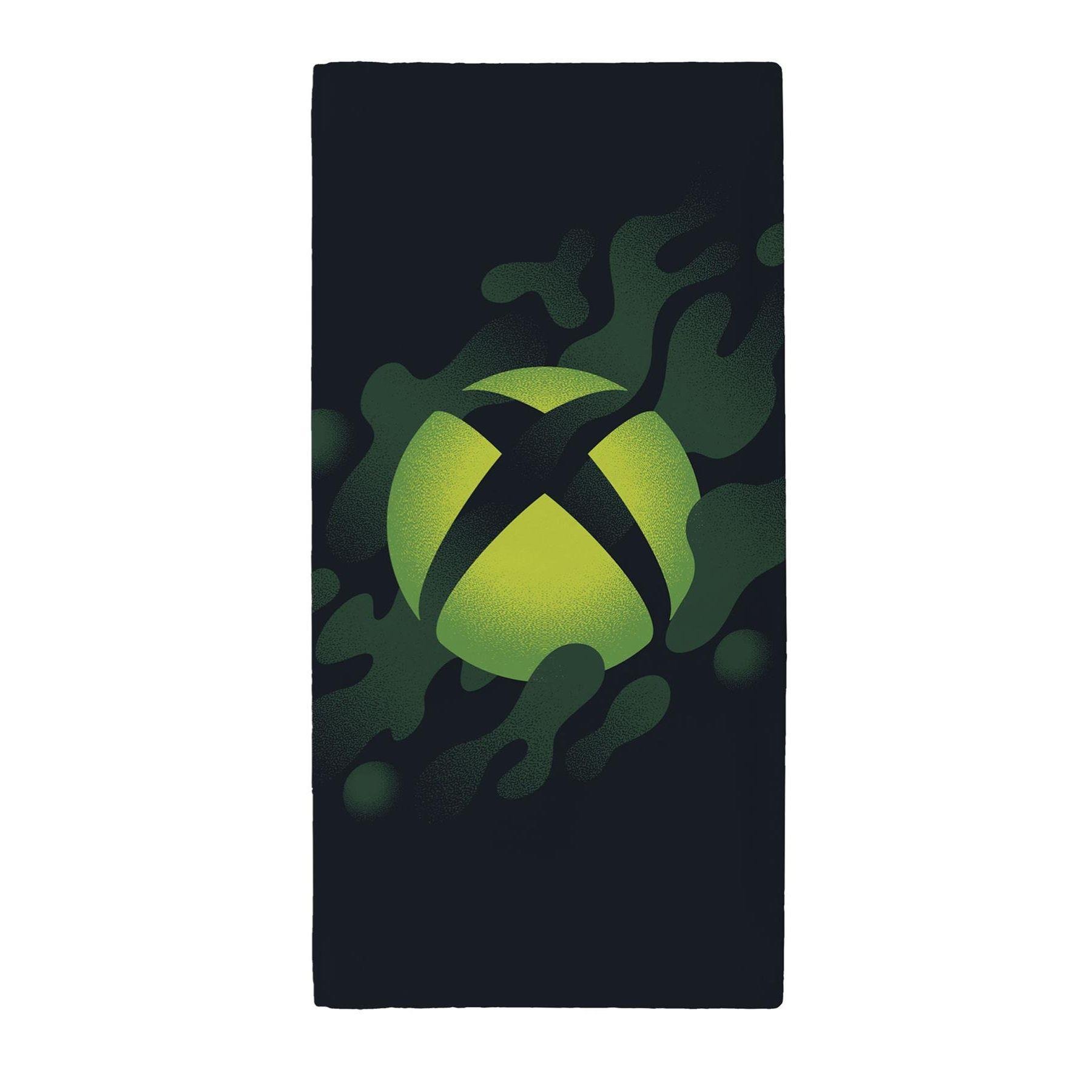 Xbox Camo Bath Towel 70 x 140cm - Black and Green