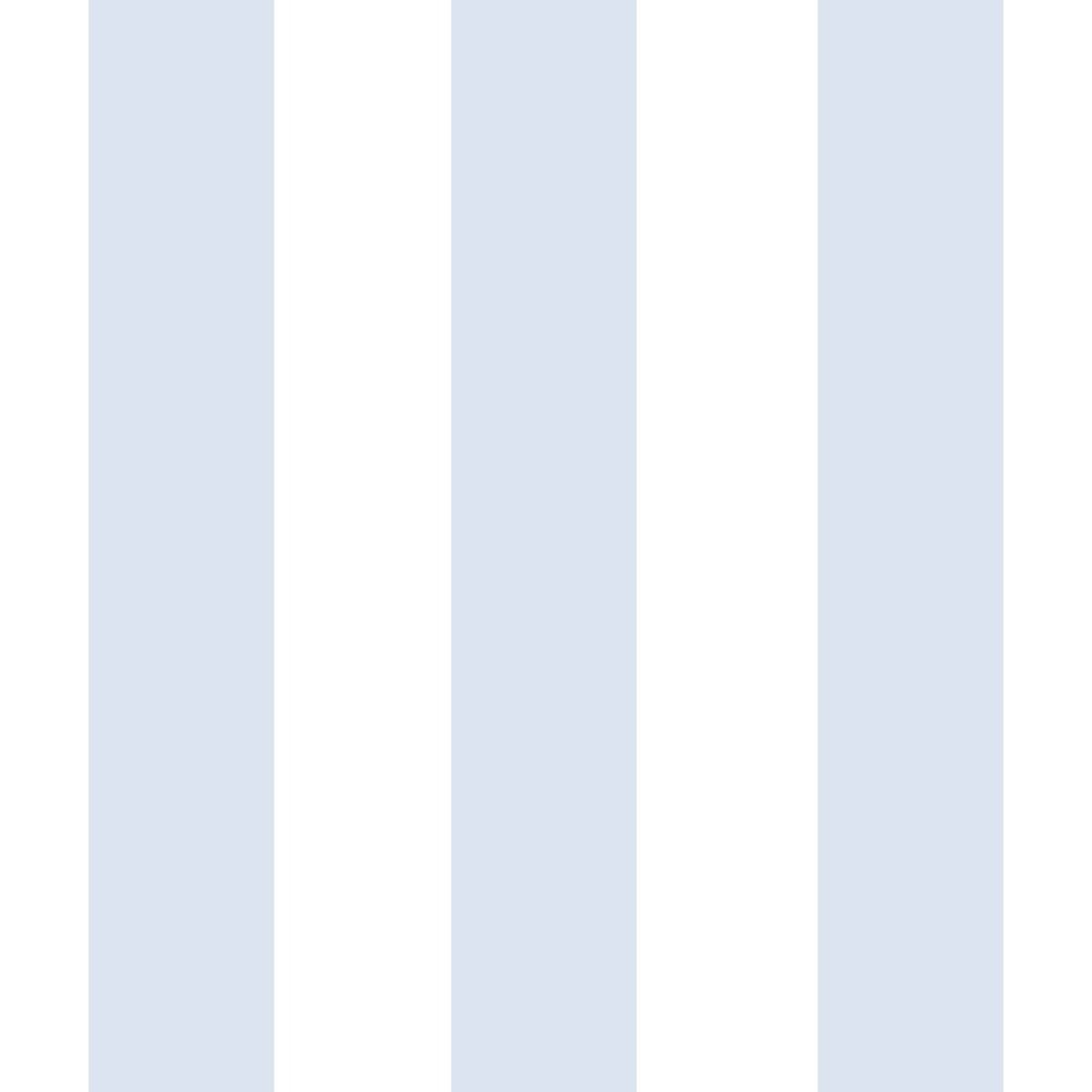 Muriva Sassy B Stripe Tease Wallpaper - Blue & White