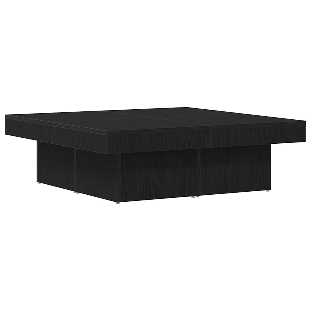Walplus Coffee Table - Dark Oak - 90 x 90 x 28 cm