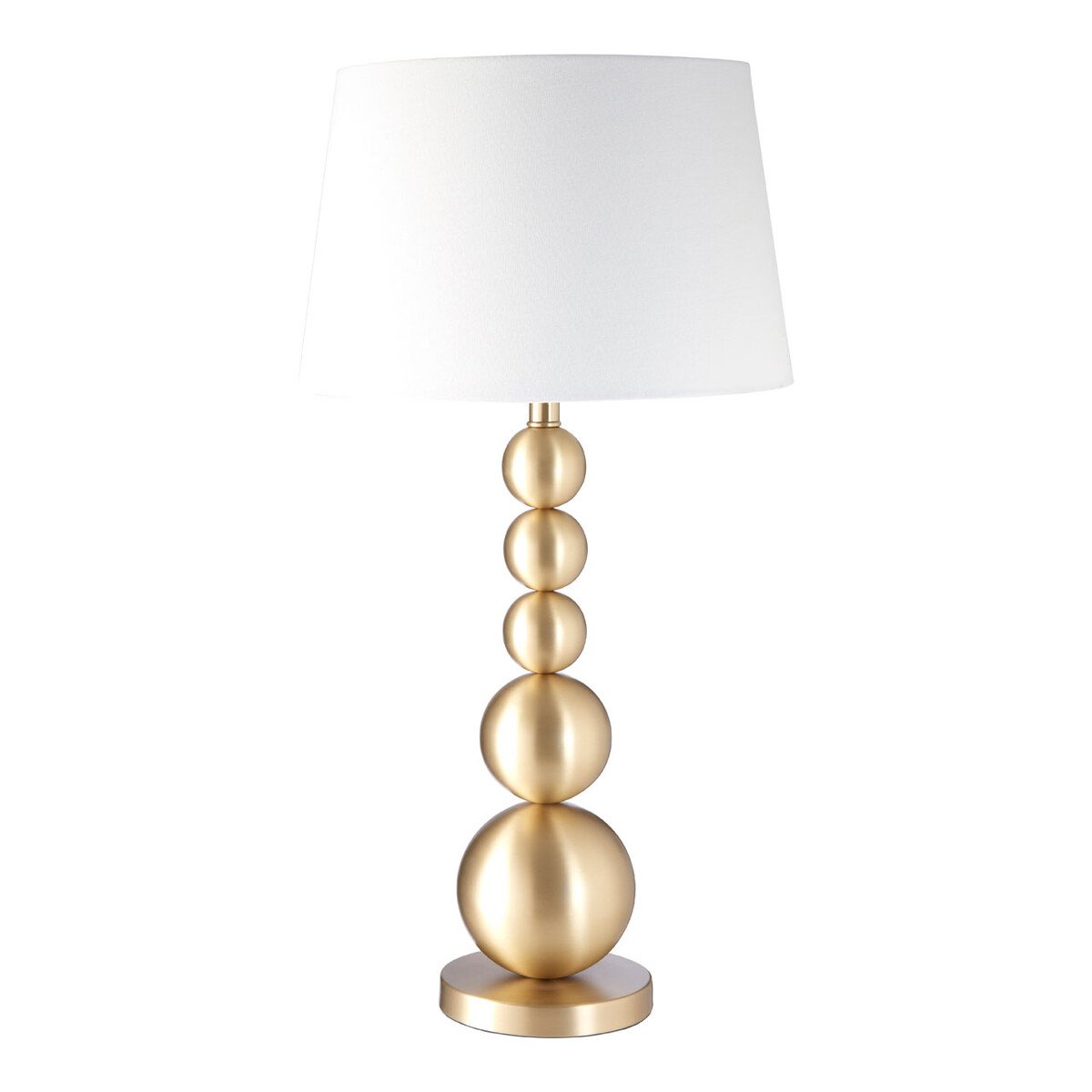 Orsina Senna Stacked Orb Table Lamp – Gold