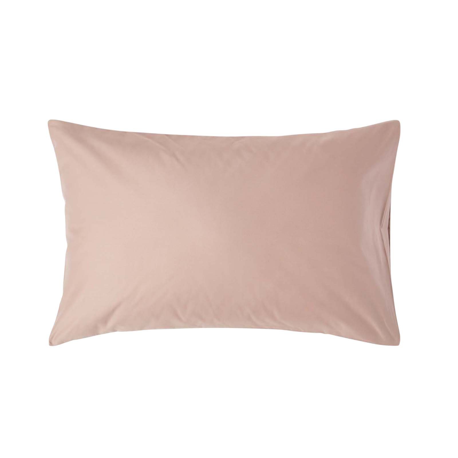 Homescapes Egyptian Cotton Sateen Pillowcase - Mink