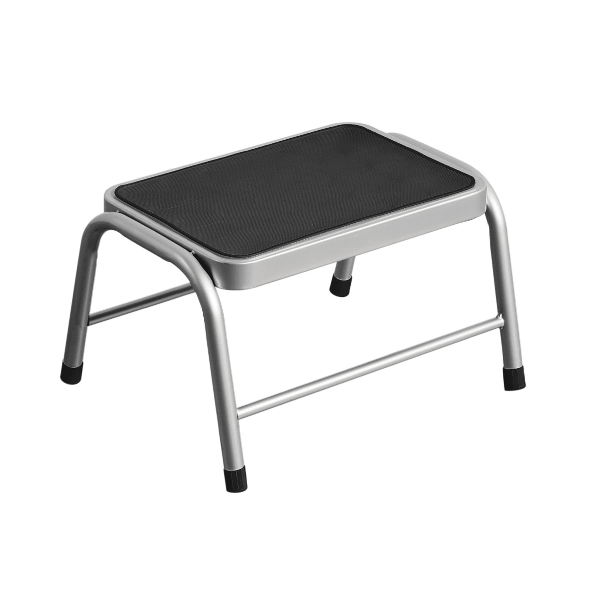 Orsina Metal Step Stool – Silver