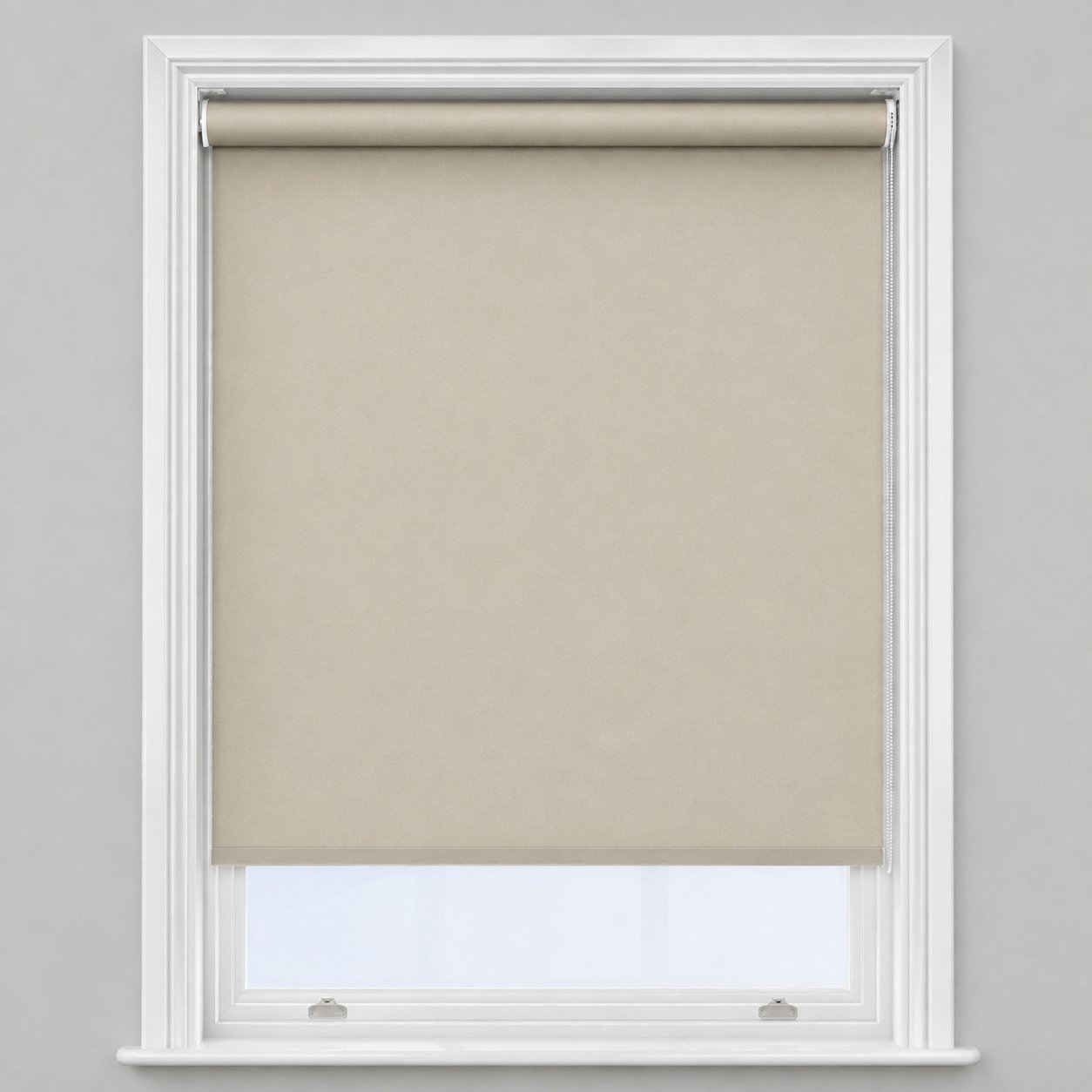 New Edge Blinds Linen Water Resistant Blackout Roller Blinds - 90cm x 160cm