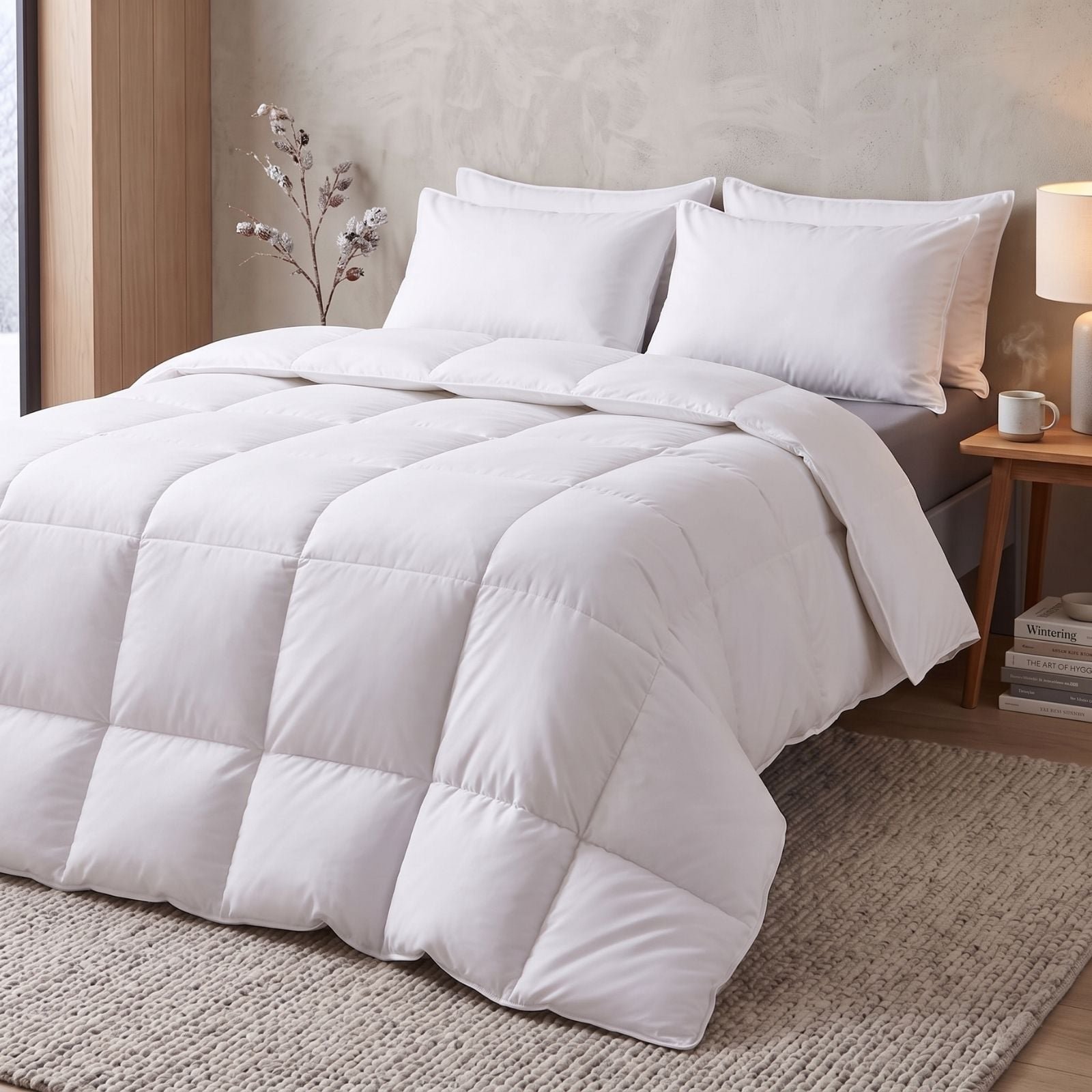 Homescapes Goose Feather and Down 13.5 Tog Duvet - Super King