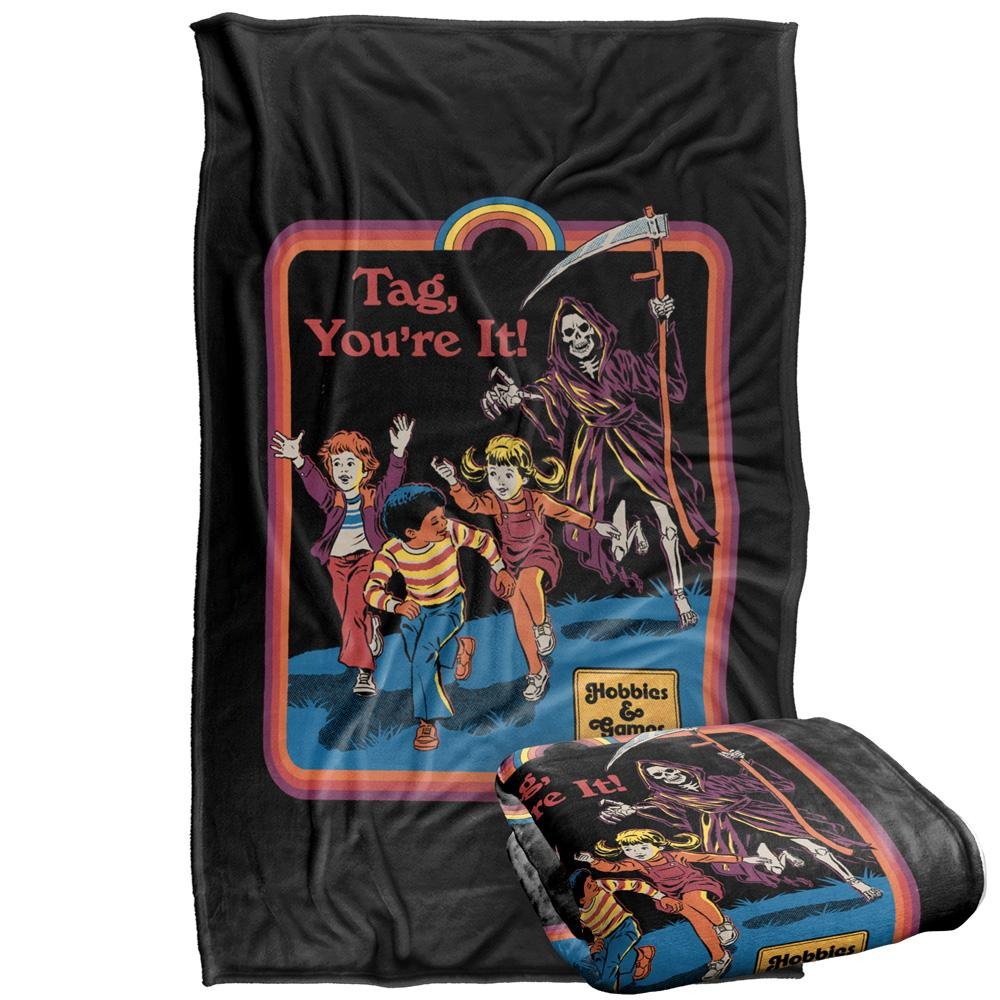 Steven Rhodes Tag You're It Soft Touch Blanket - 147cm x 91cm