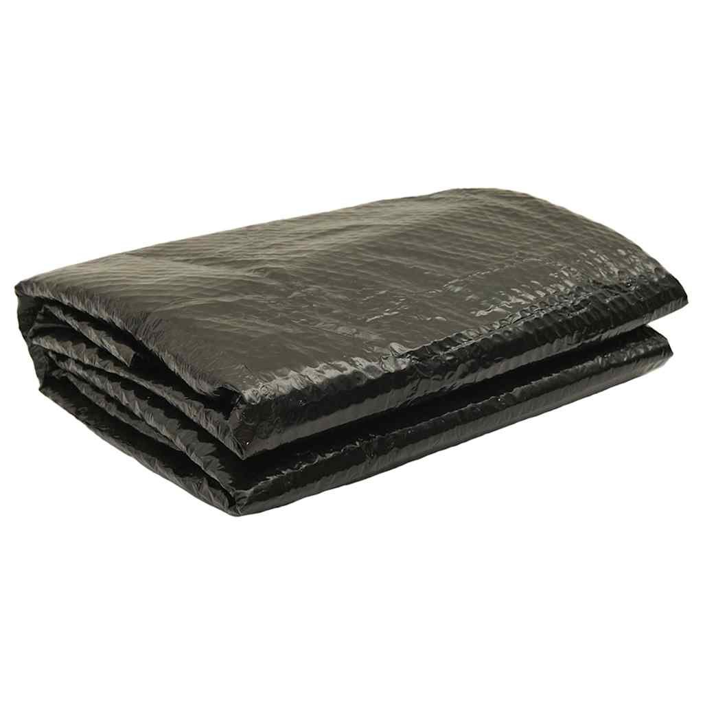 Walplus Polyethylene Pool Cover - Black - 417 cm