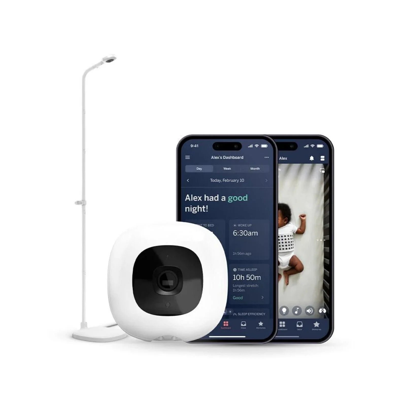Nanit Pro Smart Baby Monitor with Floor Stand V2