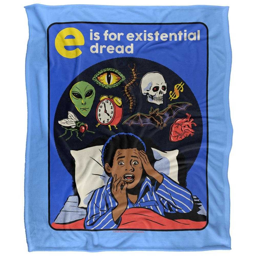 Steven Rhodes Existential Dread Soft Touch Blanket - 152cm x 127cm
