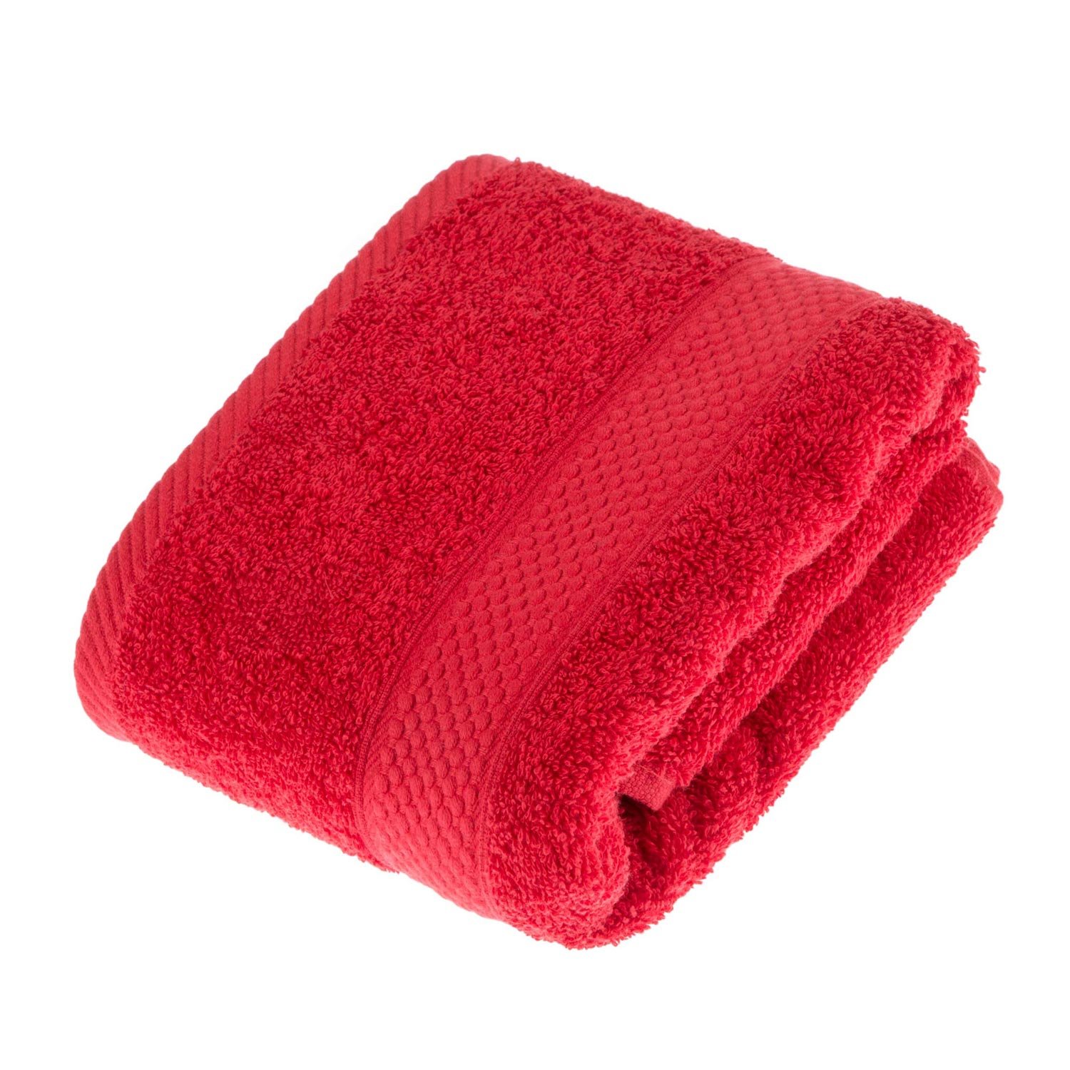 Homescapes Turkish Cotton Hand Towel - Red