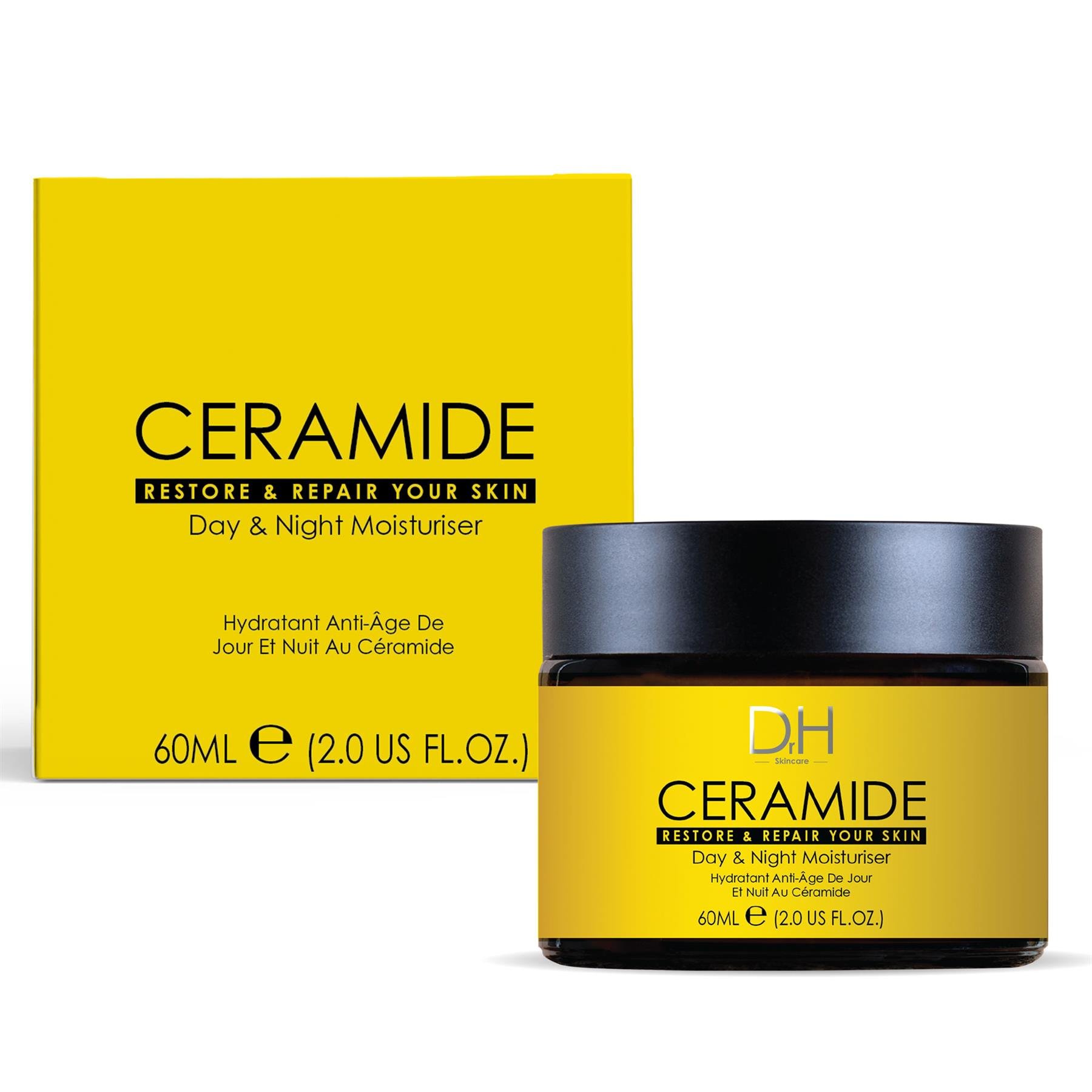 Dr H Ceramide Day & Night Moisturiser - 60ml