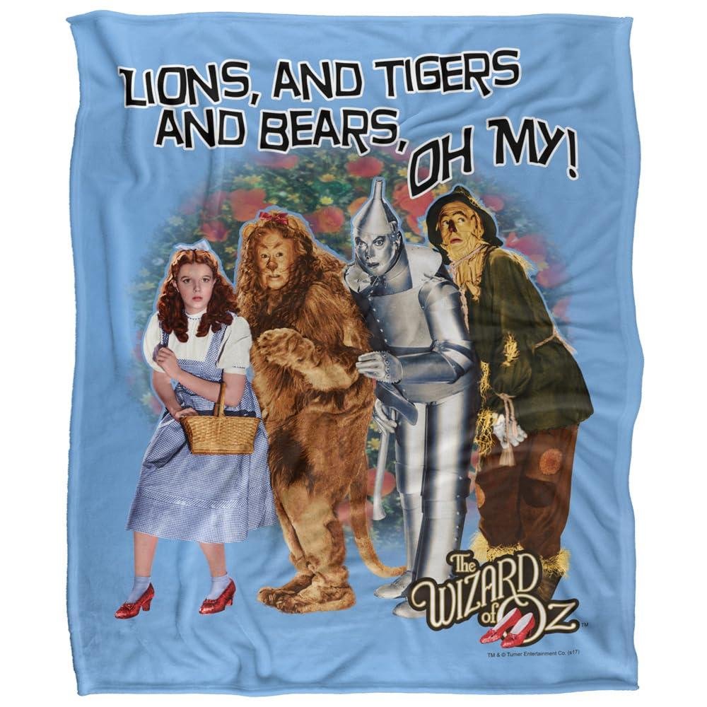 Wizard Of Oz Oh My Blanket - 147cm x 91cm