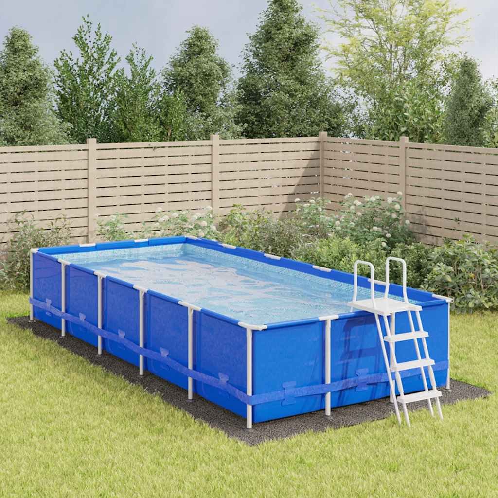 Walplus Polyester Pool Ground Cloth - Light Grey - 750x370 cm
