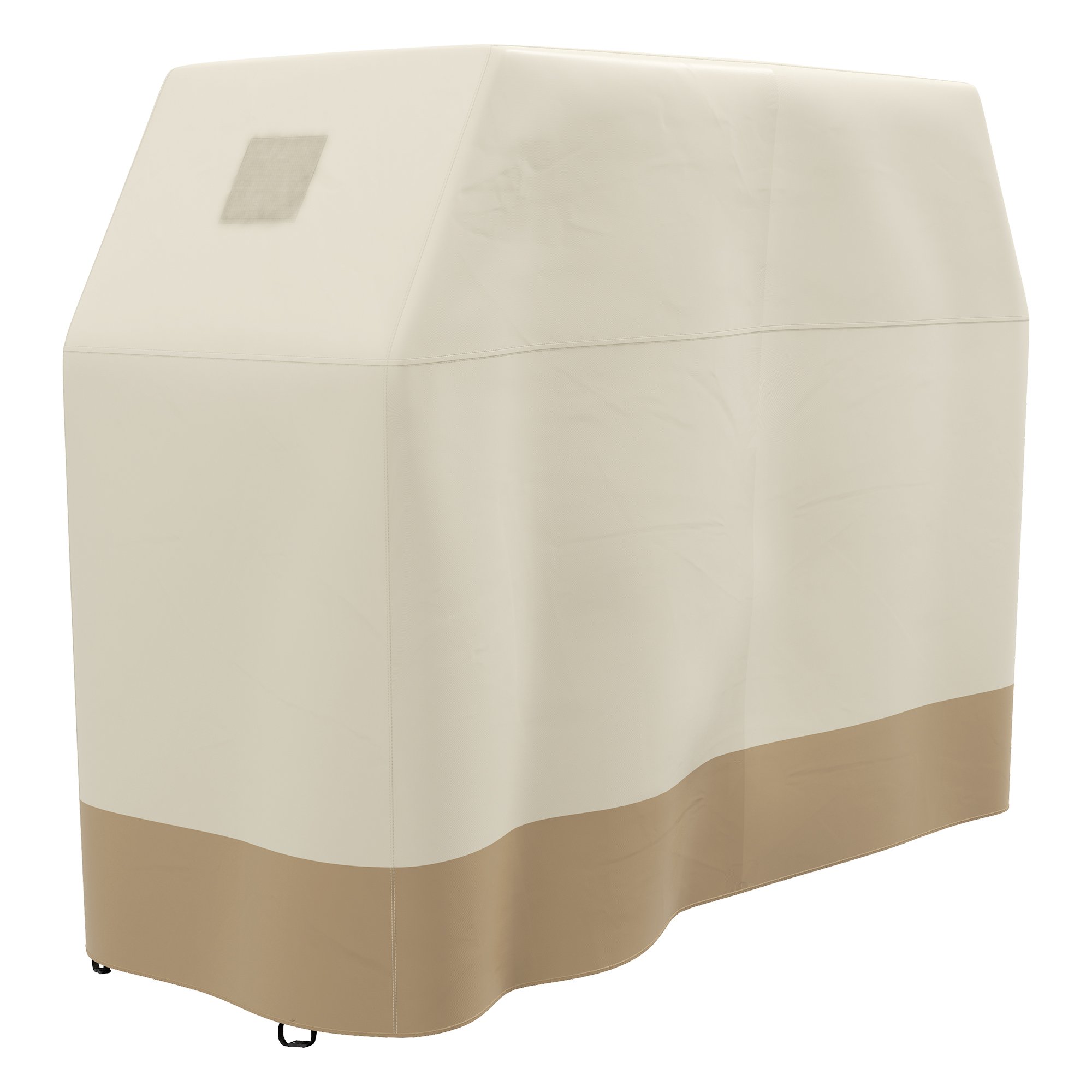 Outsunny Waterproof BBQ Grill Cover with Windproof Buckles – Beige