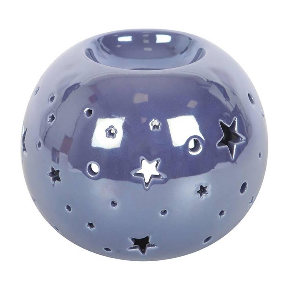 Something Different Iridescent Star Oil Burner - Purple