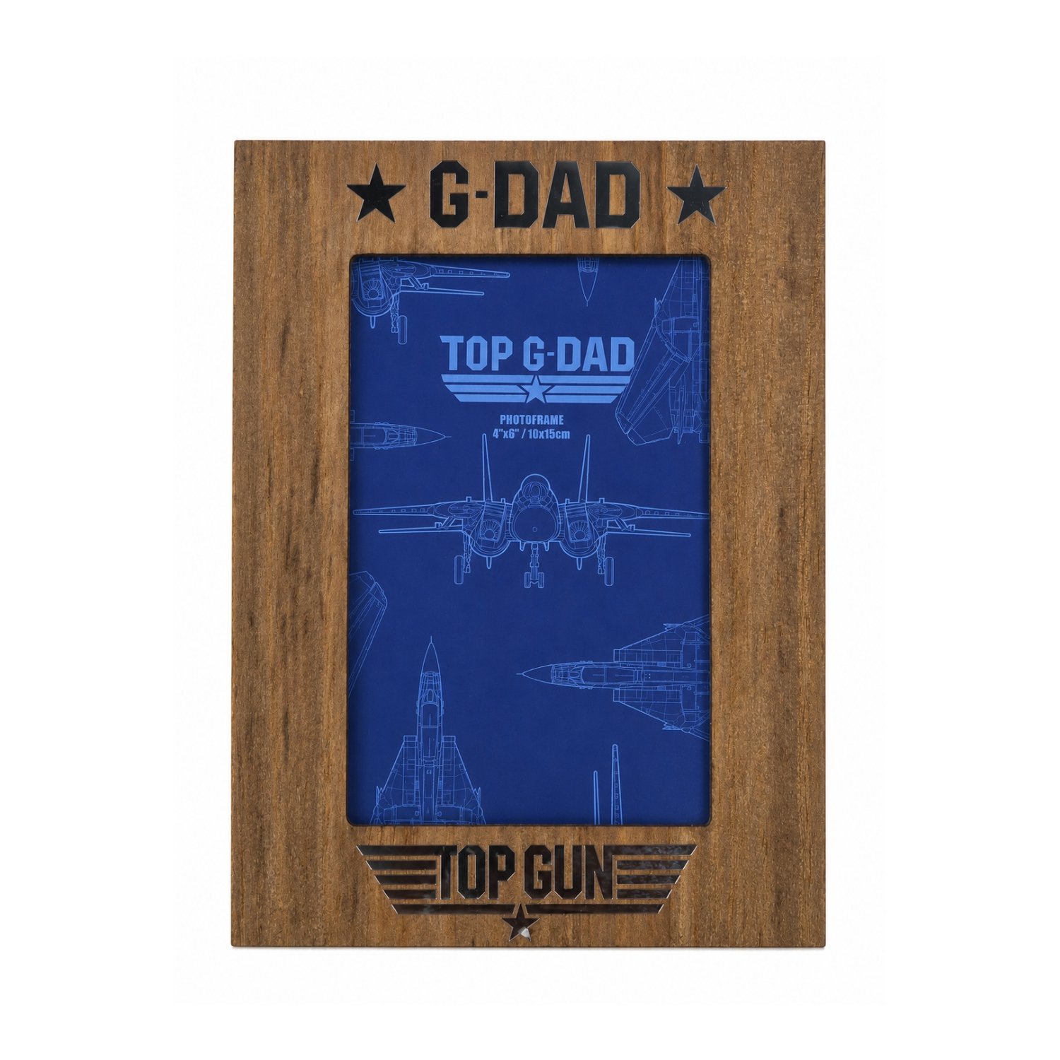 Widdop Top G-Dad Photo Frame - Brown