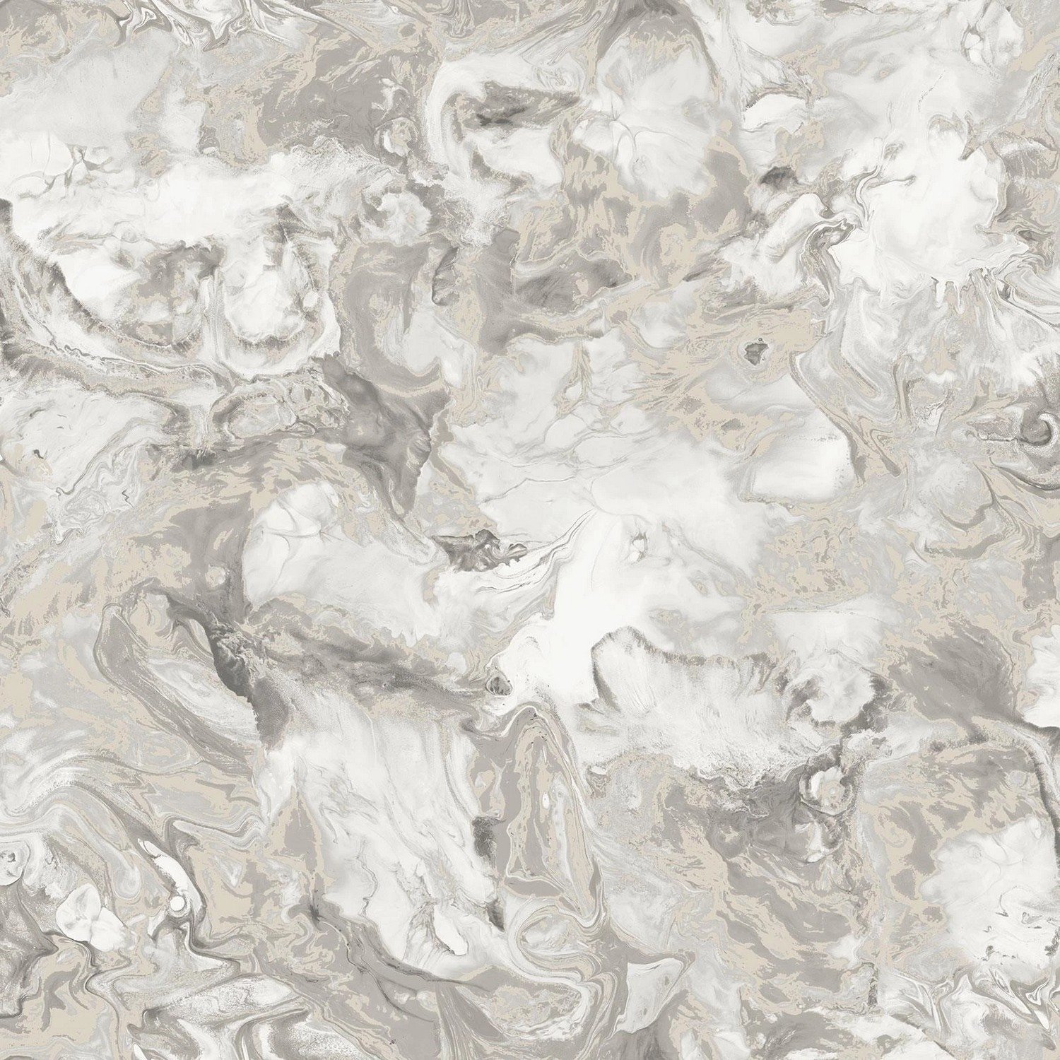 Muriva Elixir Marble Textured Wallpaper - Taupe