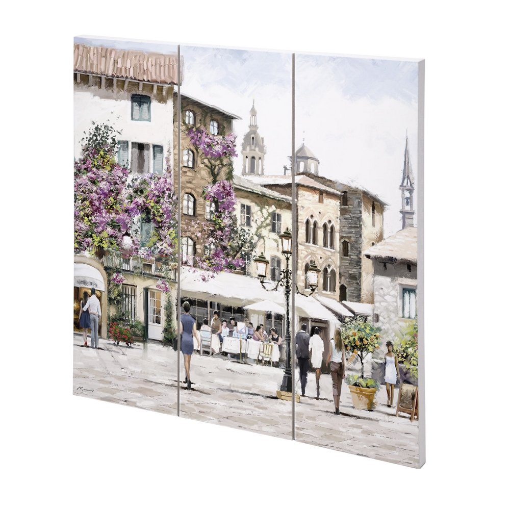Richard Macneil Sunshine Square Wood Plaque