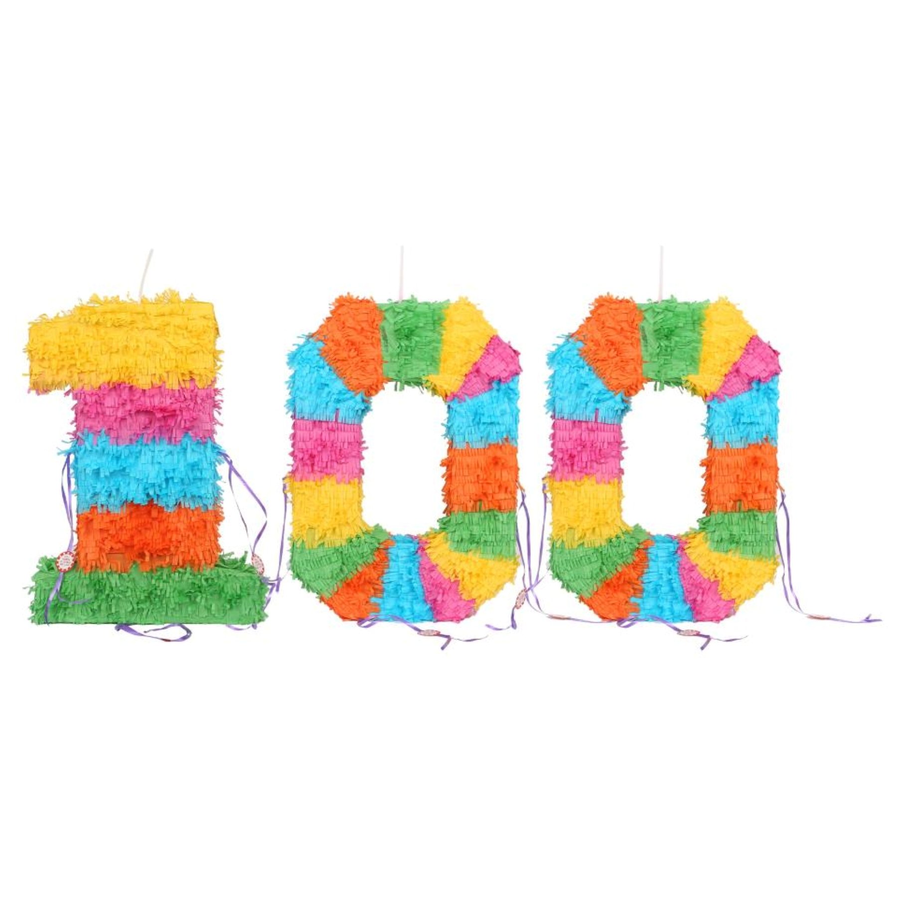 Fax Potato Fax Potato Pinata Set with Stick & Blindfold - 100th Birthday