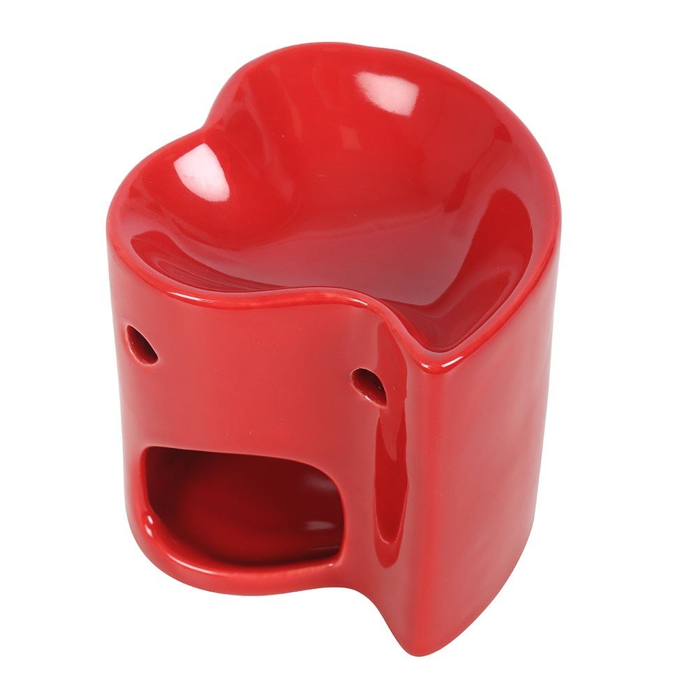 Something Different Heart Oil Burner - Red
