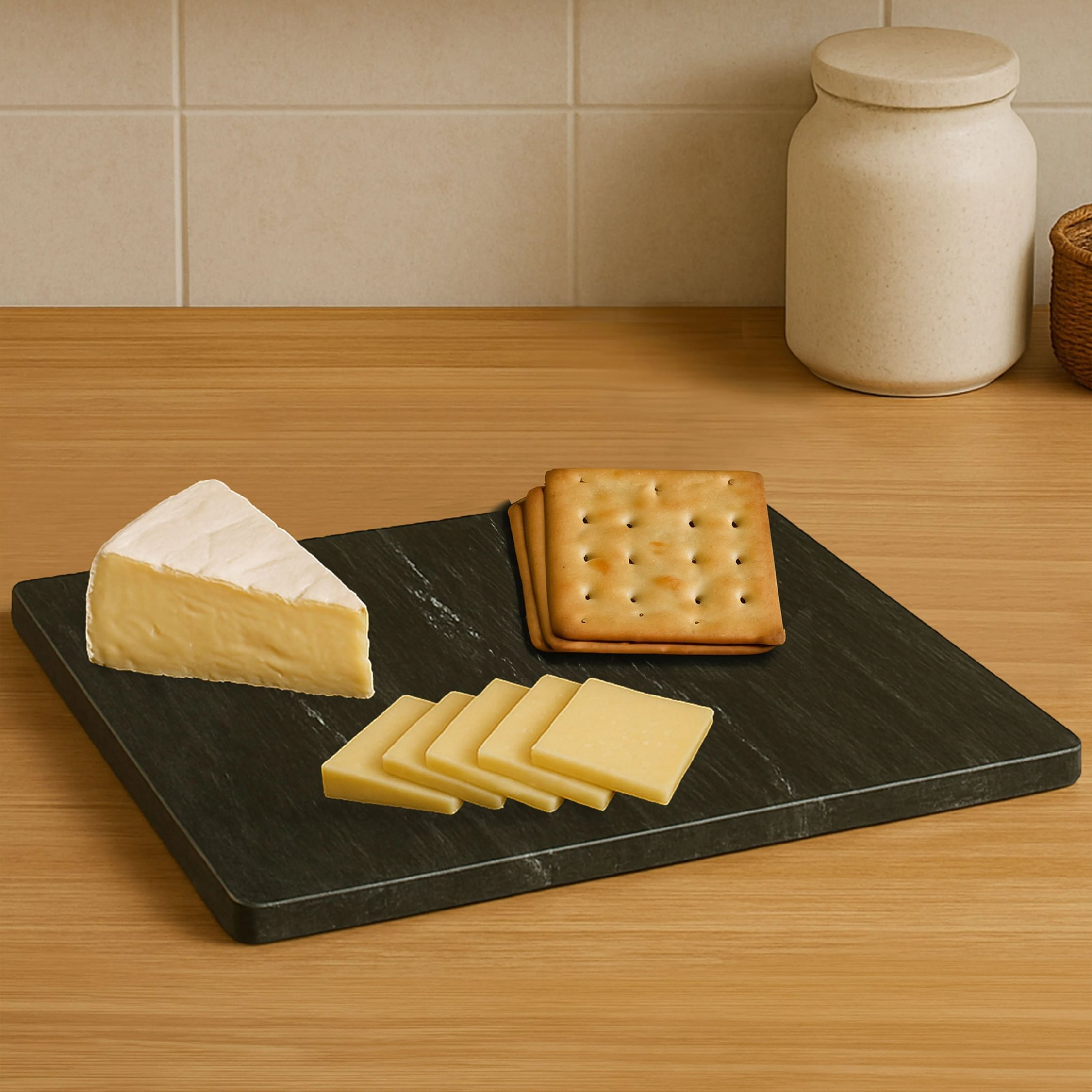 Orsina Marmore Marble Small Chopping and Serving Board - Black