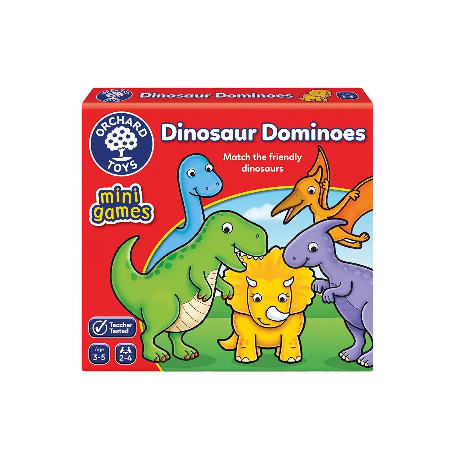 Orchard Toys Mini Games Dinosaur Dominoes