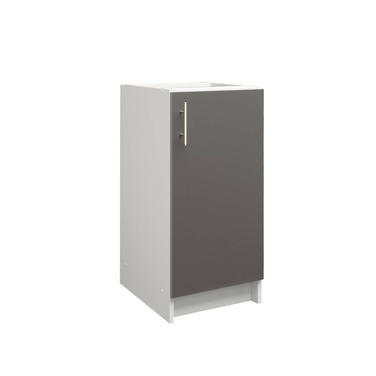 JD Greta 400mm Base Cabinet with 1 Door - Dark Grey Matt
