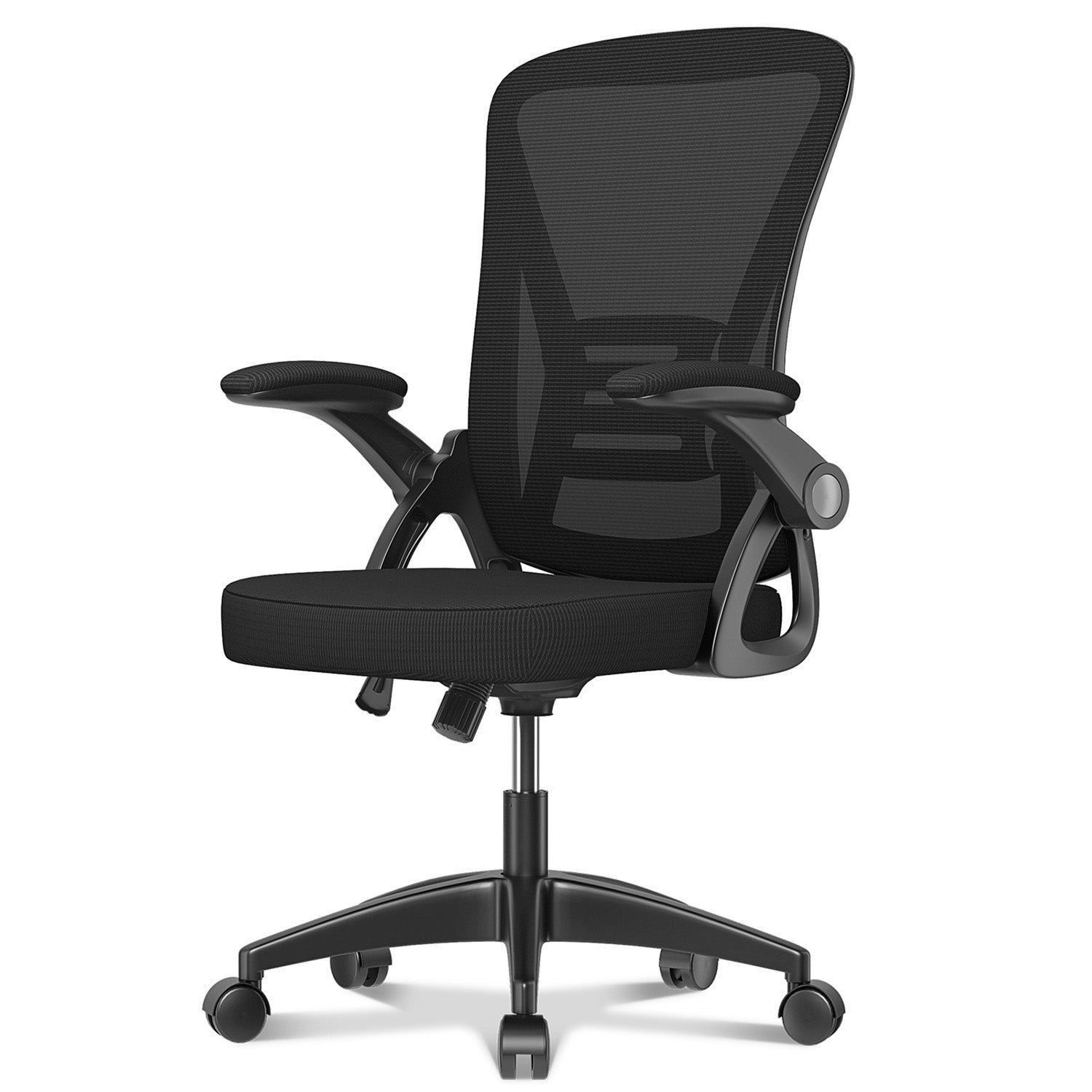 Rattantree Ergonomic Mesh Office Chair with Lumbar Support - Black