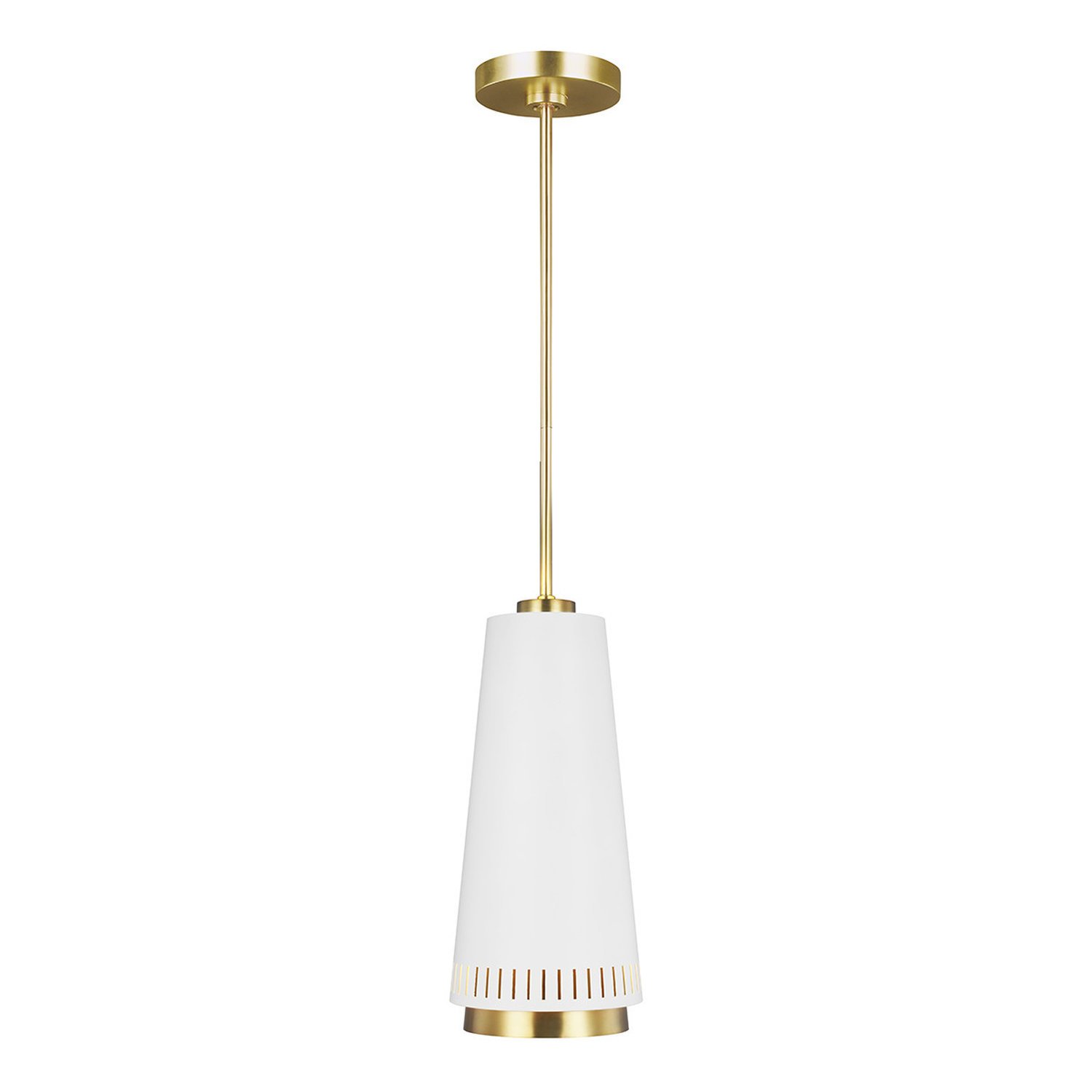 Elstead Carter Pendant Light - Matte White