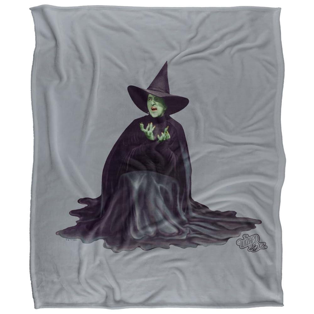 The Wizard Of Oz Wicked Witch Melting Soft Touch Blanket - 152cm x 127cm