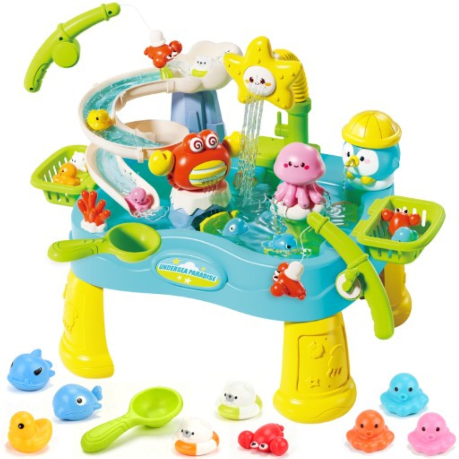 deAO Water Play Sink Table -Blue
