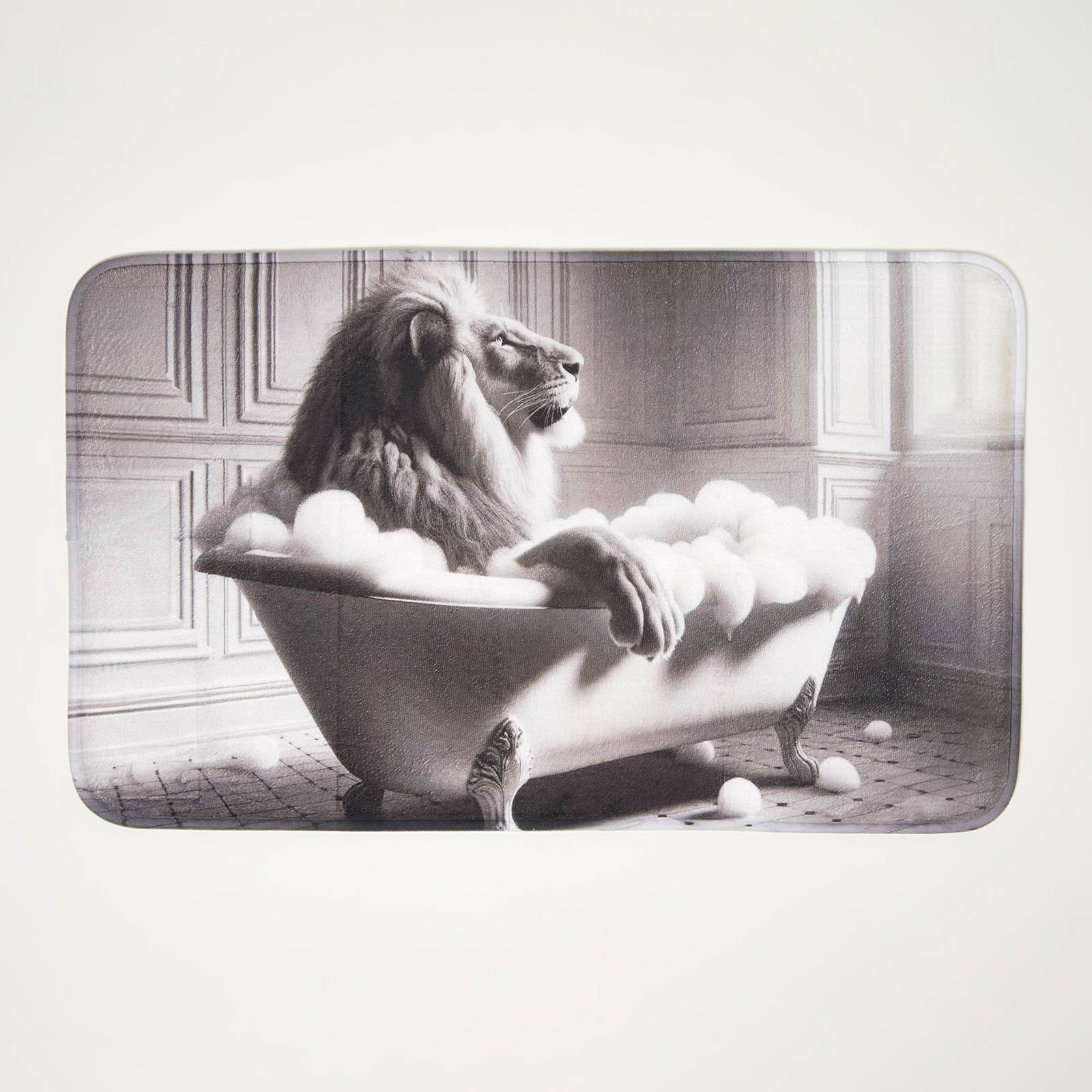 Homescapes Soft Lion Bath Mat - 45 x 75cm