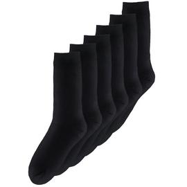 Black Stay Fresh Socks 7 Pack