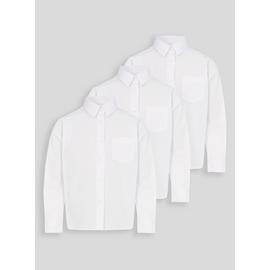 Blue Non Iron Long Sleeve Shirts 3 Pack