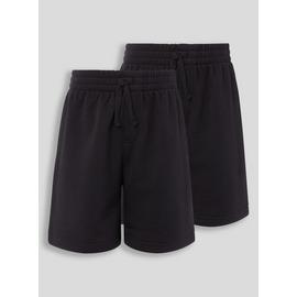 Black Sweat Shorts 2 Pack