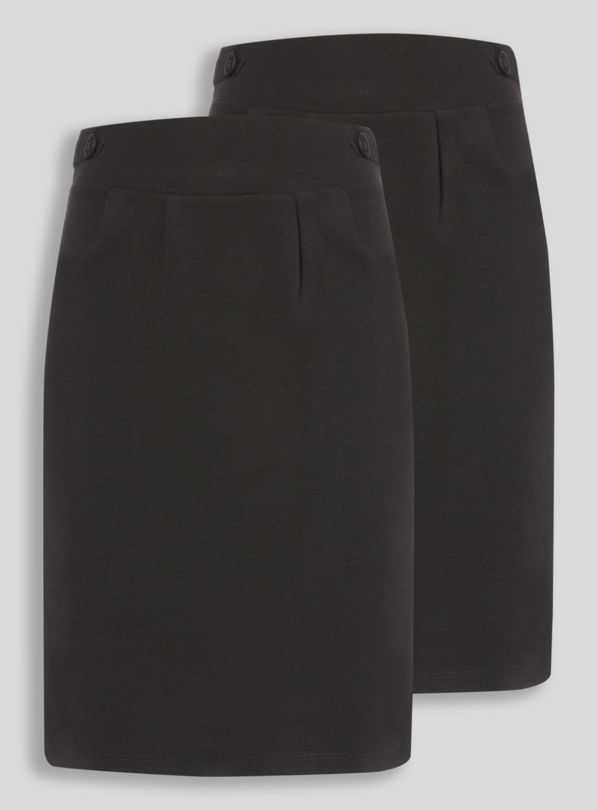 Black Jersey Tulip Skirt 2 Pack