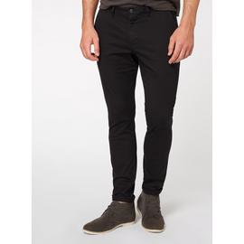 Black Slim Fit Chinos With Stretch