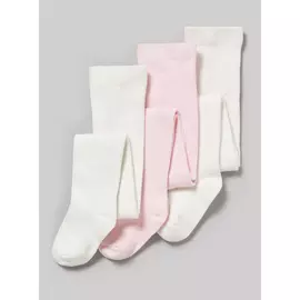 Pink & Cream Tights 3 Pack